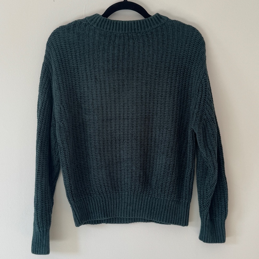 Aritzia Green Knit Sweater - Picture 2 of 4